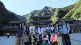 中建政研第一项目部秋游百里峡
