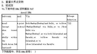 2015年经济师考试《中级民航》真题及答案4