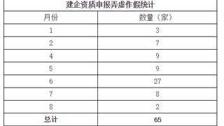 资质申报弄虚作假遭严打，为何还屡禁不止？