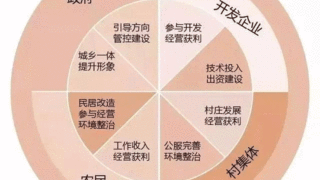 田园综合体与政府、村集体、开发企业、农民利益关系和职能分配