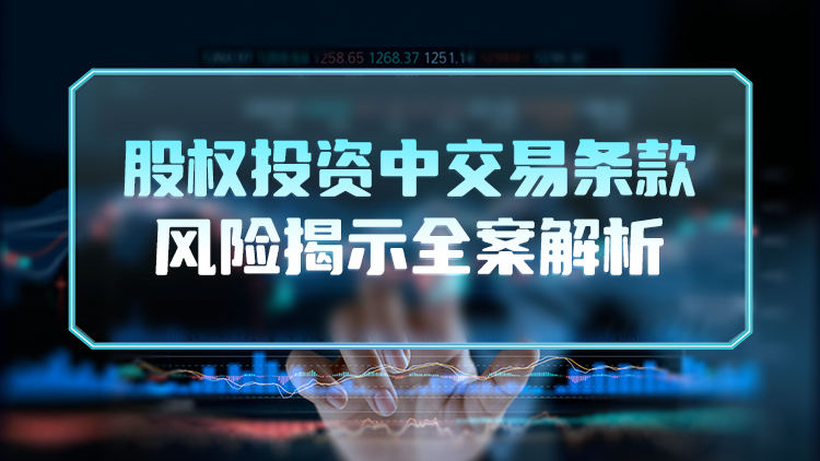 股权投资中交易条款风险揭示全案解析