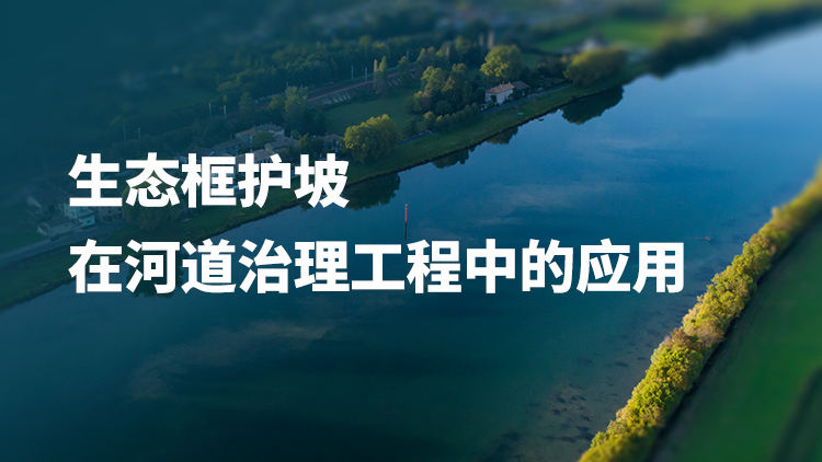 生态框护坡在河道治理工程中的应用