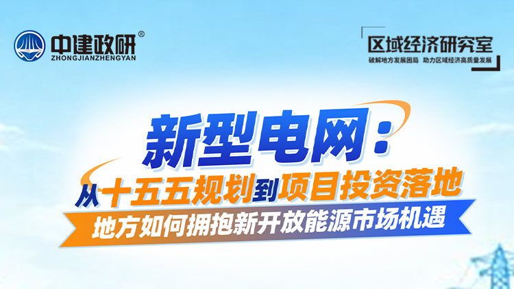 新型电网：从十五五规划到项目投资落地，地方如何拥抱新开放能源