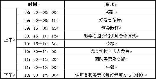 中建政研开始招募讲师啦！